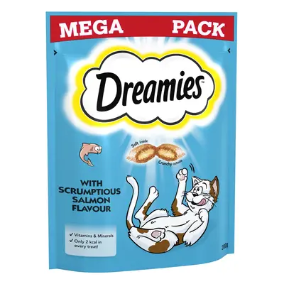 Big Pack Dreamies Cat Treats 200g - Saver Pack: 6 x Salmon