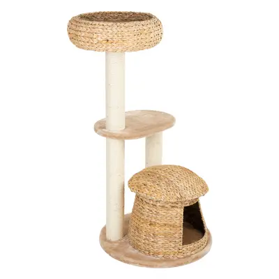 Banana Leaf Bali Cat Tree - Beige