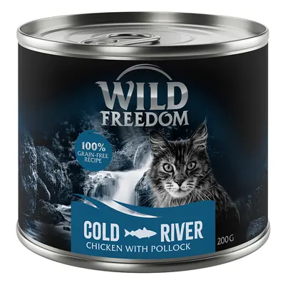 Wild Freedom Adult 6 x 200g - Cold River - Pollock & Chicken