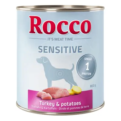 Rocco Sensitive 6 x 800g - Turkey & Potatoes