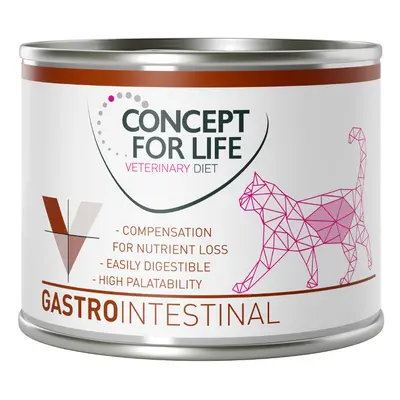 Concept for Life Veterinary Diet Wet Cat Food - Special Price! * - Gastrointestinal (6 x 200g)