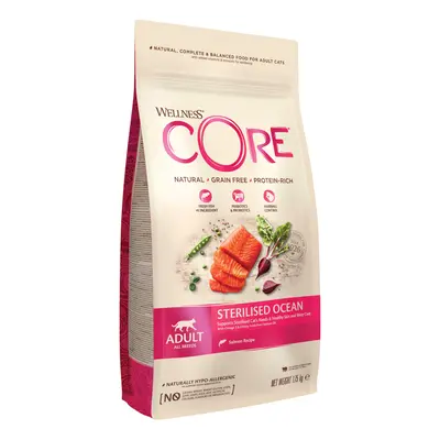 1.75kg Wellness Core Dry Cat Food - 15% Off! * - Adult Sterilised Ocean (1.75kg)