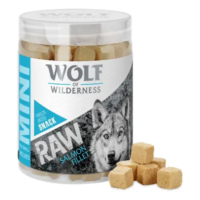 Wolf of Wilderness RAW Freeze-dried Snacks Saver Packs - NEW: Salmon Fillet Mini (4 x 50g)