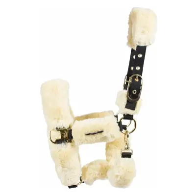 Imitation sheepskin halter for horses Catago