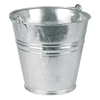 Galvanized water bucket with metal handle Kerbl