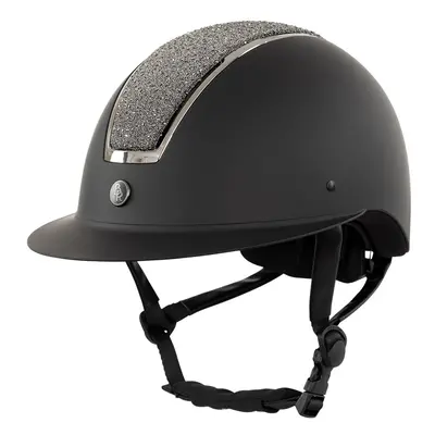 Riding helmet with polo visor BR Equitation Omega Glamourous