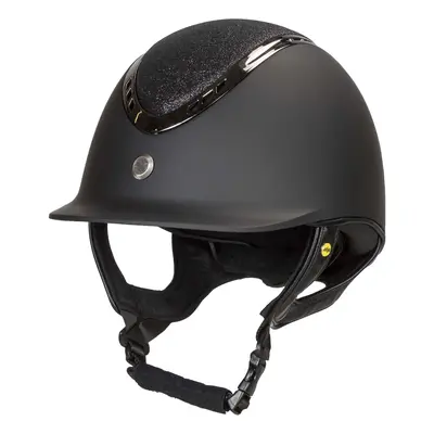 Riding helmet with thumbwheel without visor Back on Track EQ3 "Pardus