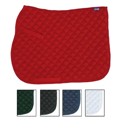 Saddle pad for horse in stitched cotton Daslö