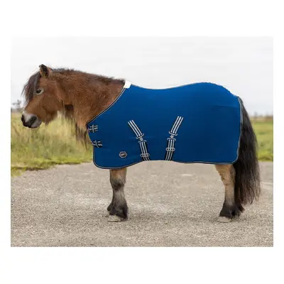 Fleece blanket for shetlands with strap QHP