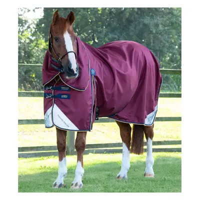 Outdoor horse blanket with neck cover Premier Equine Akoni Stratus 0g