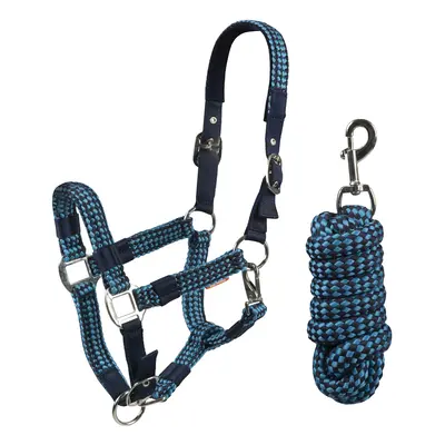 Halter and lead rope set for horse Horka