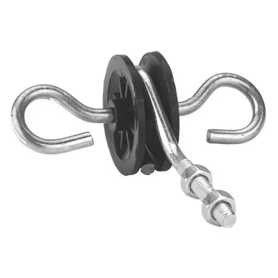 Double anchor insulator with zinc-plated threaded rod Ako (x10)