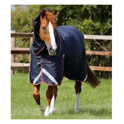 Outdoor horse blanket with neck cover Premier Equine Titan Trio Complete