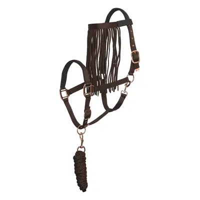 Nylon halter and lead rope set with fly browband Imperial Riding 1