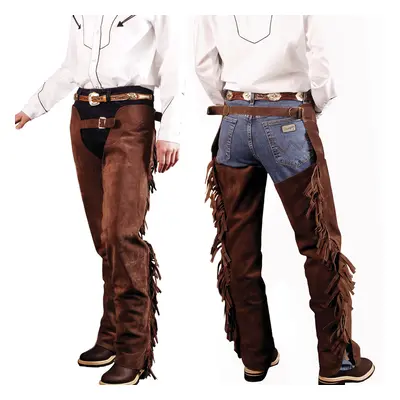 Fringed suede chaps Lakota