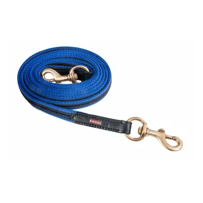 Braided rubber long rein for horses Karlslund