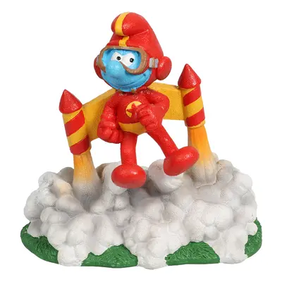 Aquarium decoration smurfs forest jetpack action air Aqua Della