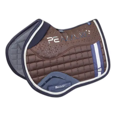 Anti-slip satin saddle pad for horses Premier Equine Azzure