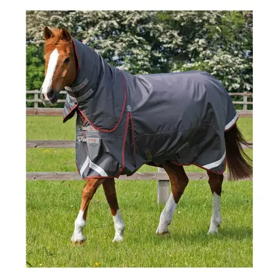 Waterproof outdoor horse blanket with neck cover Premier Equine Buster 150 g