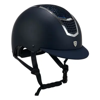 Riding helmet Equestro Eclipse Stone Mat Rowel Fitting