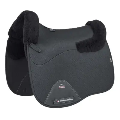 Anti-shock merino wool dressage saddle pad Premier Equine CC Air-Tech Square