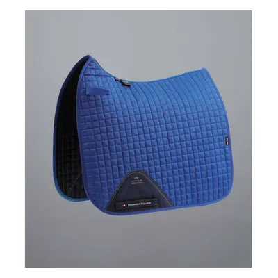 Dressage saddle pad in plain cotton Premier Equine Close Contact