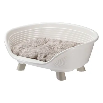 Dog basket with relaxing cushion Ferplast Throne