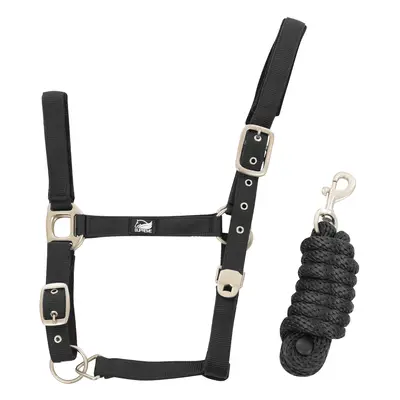 Nylon halter and braided lead rope set for horse Supreme