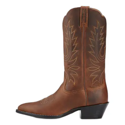 Women's leather western boots Ariat Heritage R Toe