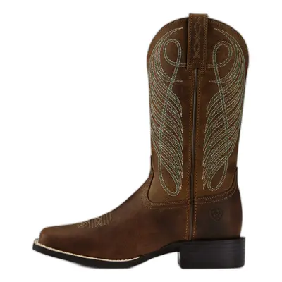 Women's leather western boots Ariat Round Up WST