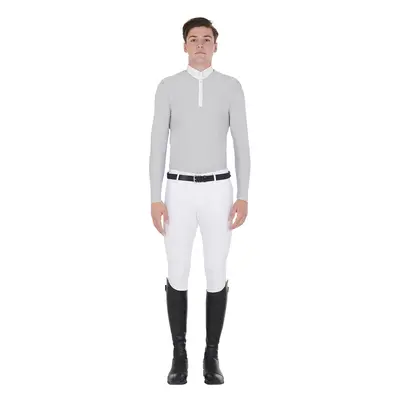 Technical long-sleeve riding polo Equestro