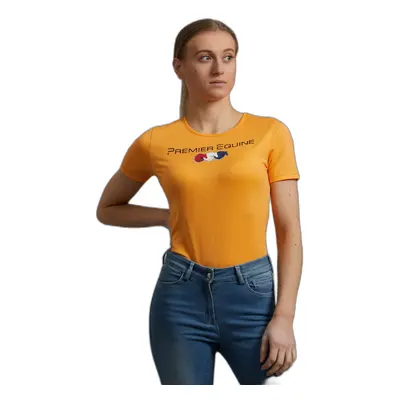 Women's cotton riding T-shirt Premier Equine Chiaro