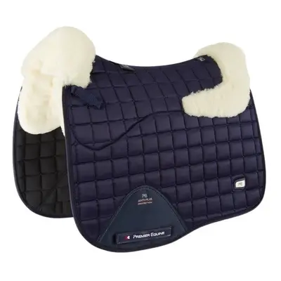 Satin and wool dressage saddle pad Premier Equine Atlantis CC