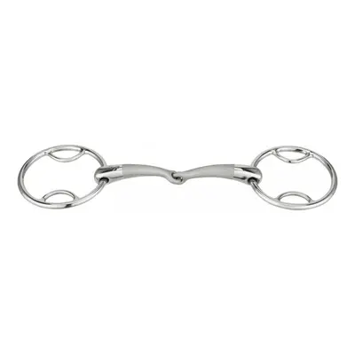 Broken 2 ring horse bit with passes Sprenger Satinox