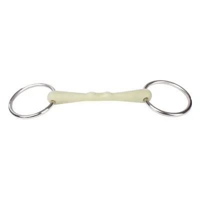 Two-ring snaffle bit for apple flavour horse Horka