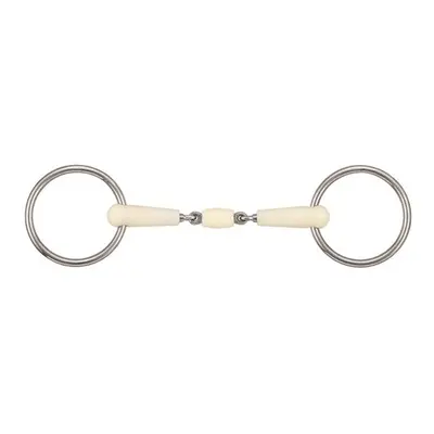 Two-ring snaffle bit removable joint ring + roller Soyo