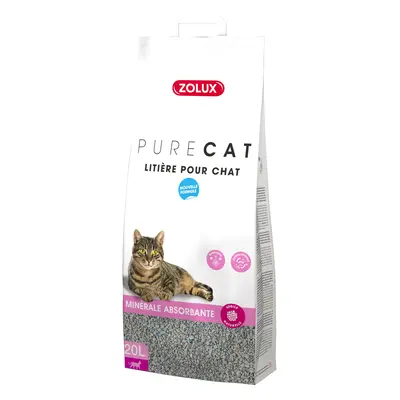 Scented absorbent mineral cat litter Zolux