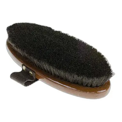 Large soft brush with natural bristles for horses Horze