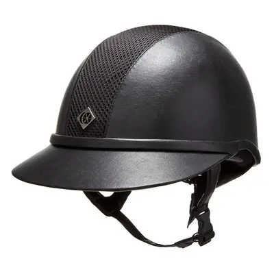 Leatherette riding helmet Charles Owen SP8