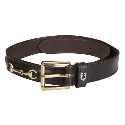 Leather belt with stitched details Equestro