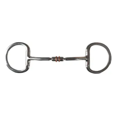 Double ring horse bit with copper roller Horka