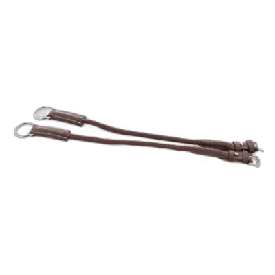 Pair of leather and rope lift posts Norton Pro