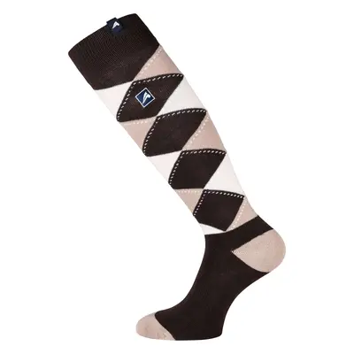 Checked riding socks Euro-Star Polygiene