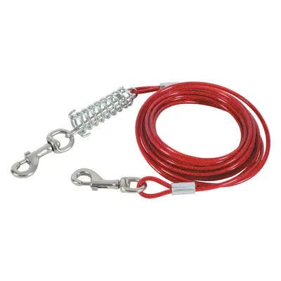 Tying cable and spring for dogs Zolux