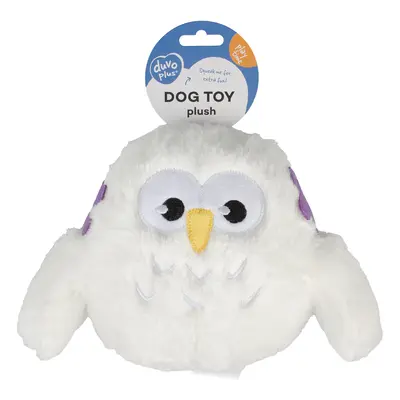 Flower owl plush toy for dogs Duvoplus