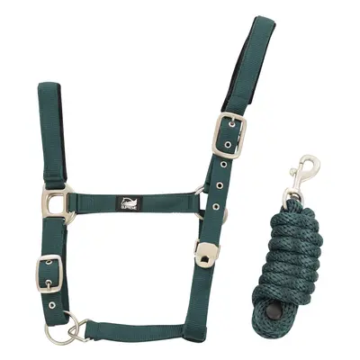 Nylon halter and braided lead rope set for horse Supreme