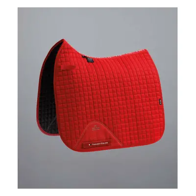 Dressage saddle pad in plain cotton Premier Equine Close Contact