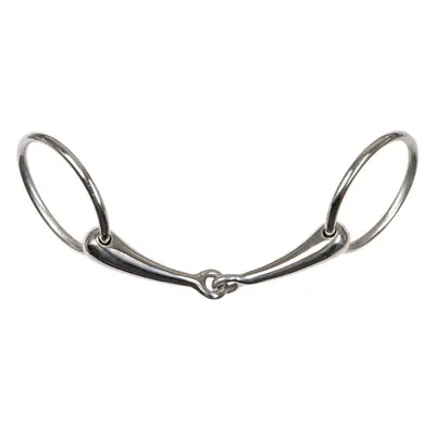 Two-ring snaffle bit for light horse single break Harry's Horse