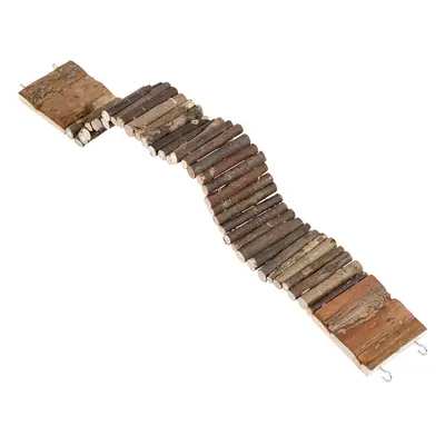 Folding wooden ladder toy for rodents Duvoplus