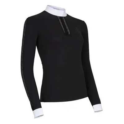 Women's long-sleeved riding polo shirt Samshield Caroline